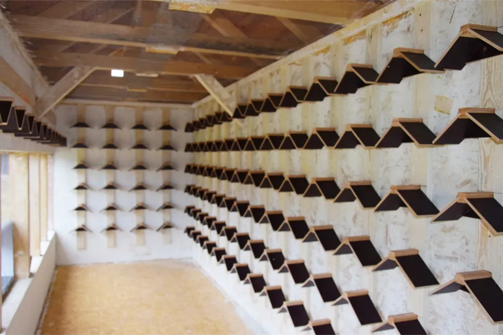 Vnútorné priestory holubníka